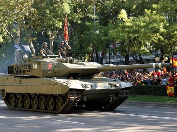 Nameplate Leopard 2E 3d printed 