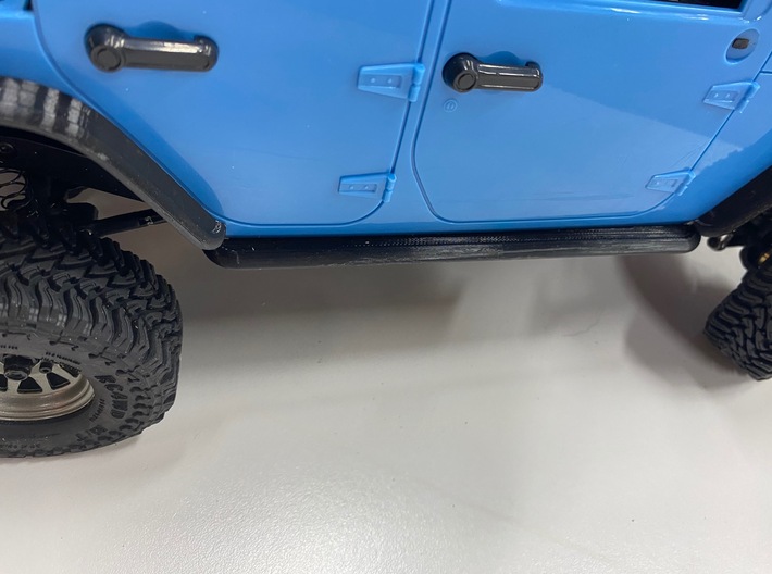RC4WD Cross Country - Rear tube flares (NARROW) 3d printed 