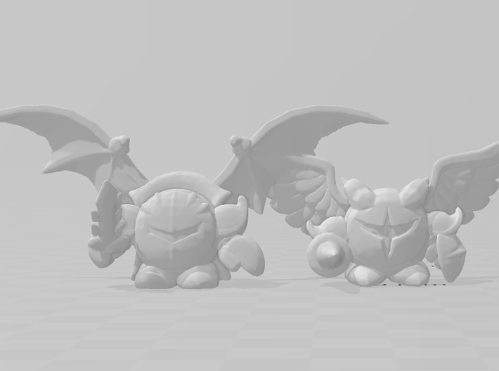 MetaKnight with Sword 1/60 miniature for games rpg 3d printed