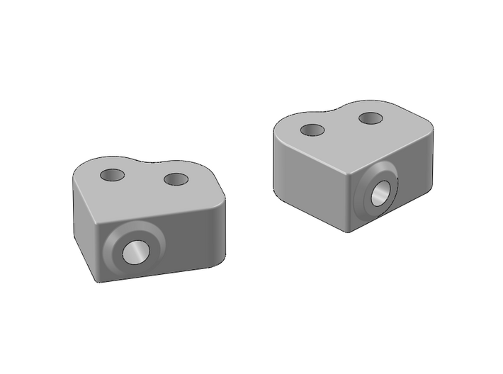 7062 - FF210 Rear Suspension Blocks (pair) 3d printed