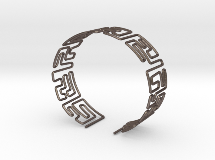 Maze Bracelet Size M 3d printed