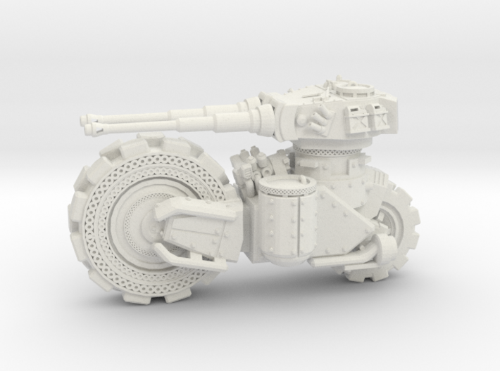 Dwarf Panzer Bike 3d printed