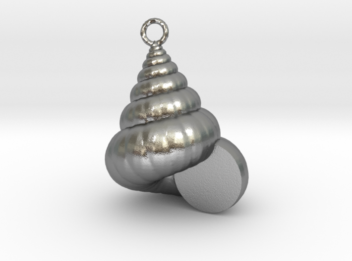 Cockleshell - Mollusc Charm 3D Model - 3D Printing 3d printed