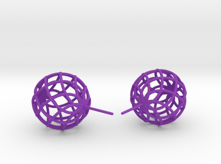 AIR EARRING . SMALL 3d printed