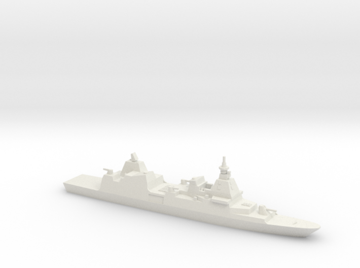 DDX Destroyer (2021 Impression), 1/1200 3d printed