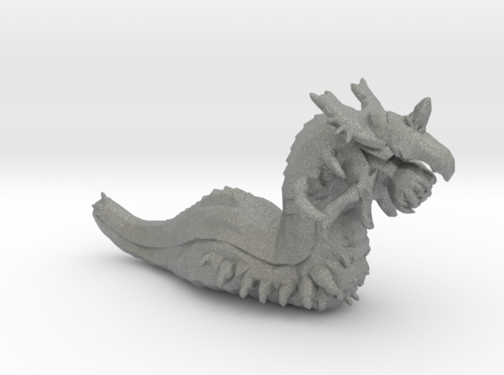Ethereal Worm miniature model fantasy game rpg dnd 3d printed
