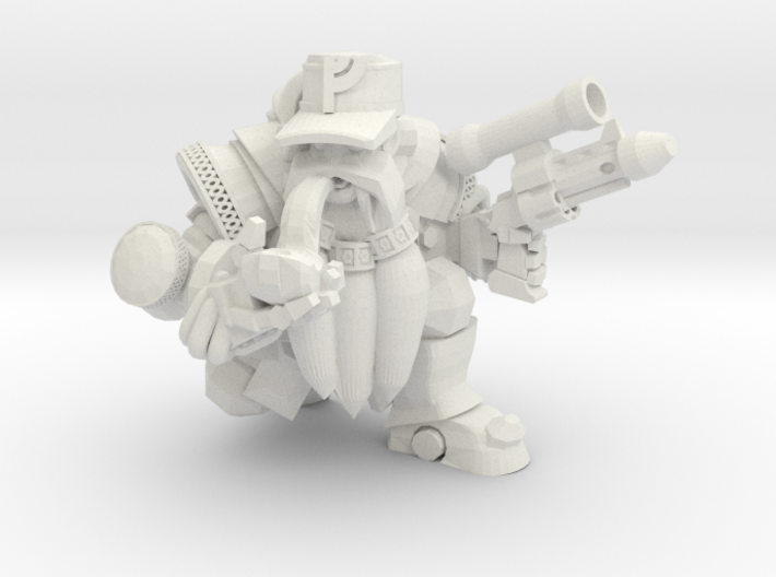 Space Dwarf 3d printed