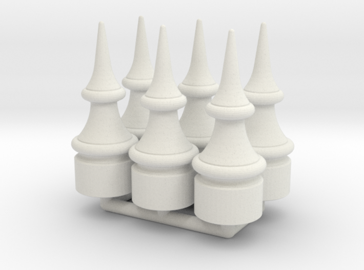 US&amp;S Semaphore Finial 1:22.5 scale Pack 3d printed