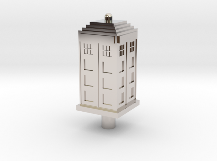 Floating Police Box Keycap 3d printed
