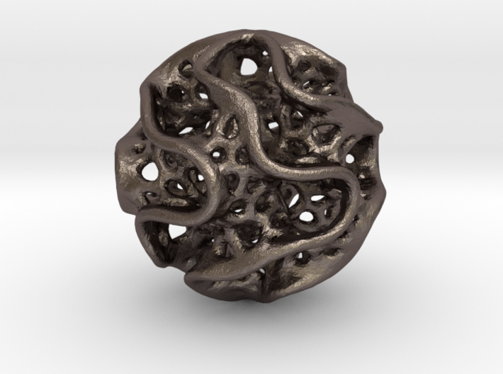 Small Gyroid Sphere 3d printed
