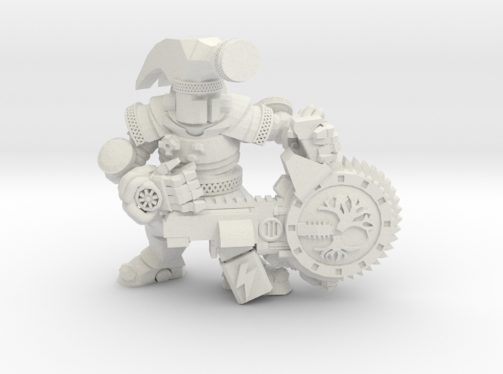 Space Dwarf Engineer 3d printed