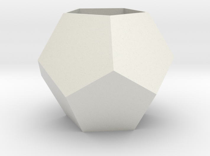 lawal 100 mm dodecahedron shell 2 3d printed