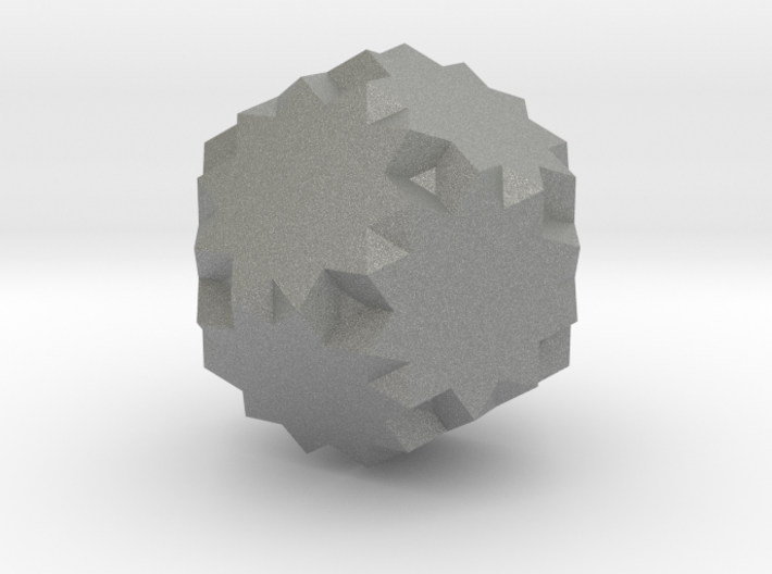 Great Ditrigonal Dodecicosidodecahedron - 1 Inch 3d printed
