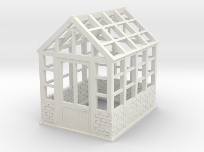 Small Greenhouse 1/72 3d printed