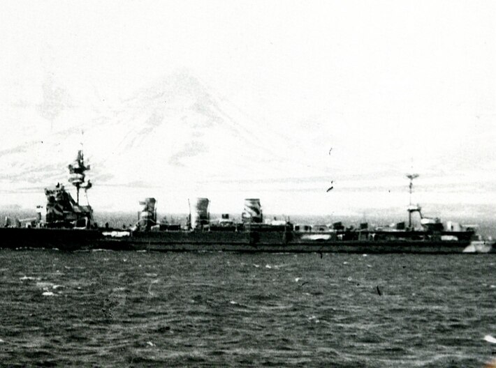 Nameplate Kiso 木曾 3d printed Kuma-class light cruiser Kiso.