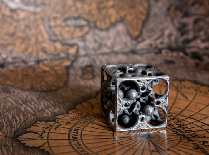 GOD's DICE 3d printed Two