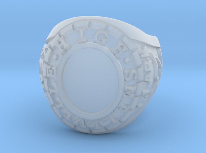 Smallville - Clark Ring - Size 12 3d printed