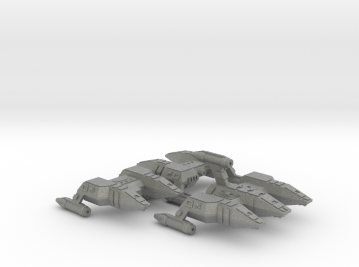 3788 Scale Lyran Refitted MP &amp; Police Corvettes, 3 3d printed