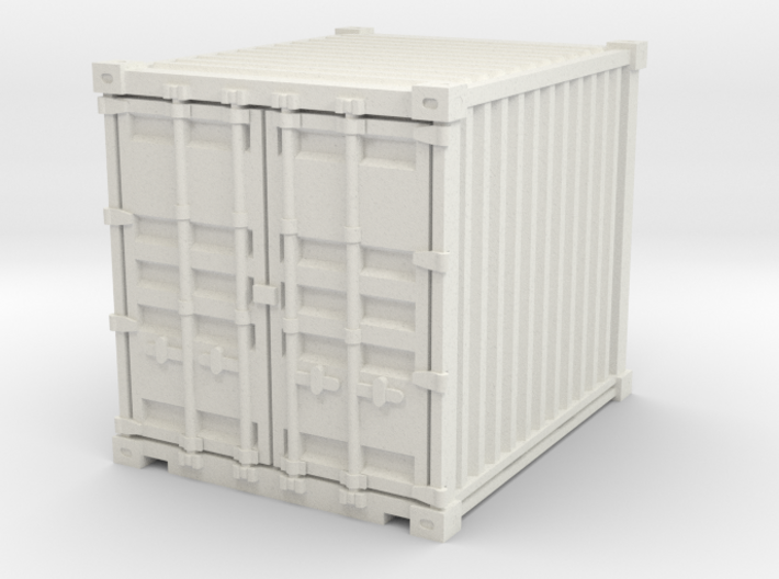 10ft Shipping Container 1/56 3d printed