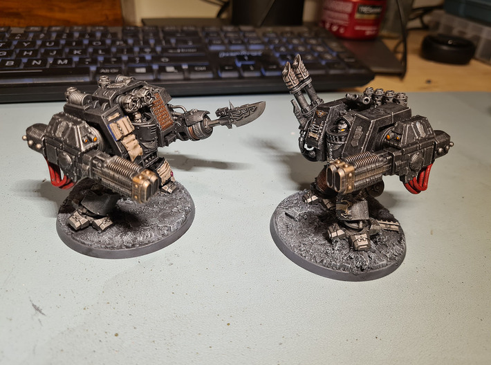 Gauntlets Of Metal Dreadnought Deathray Arm (Left) 3d printed 