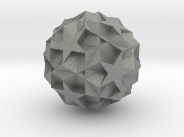 Icosidodecadodecahedron - 1 Inch 3d printed
