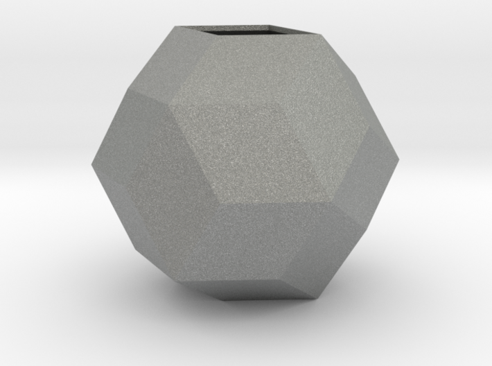 gmtrx lawal Rhombic triacontahedron shell design 1 3d printed