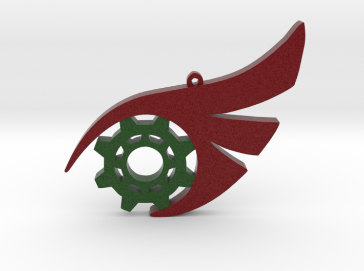 Cloqwork Emblem Pendant 3d printed