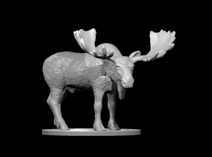 The White Moose 3d printed
