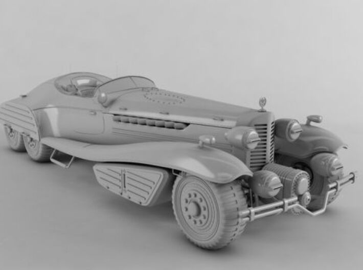 1/24 Hydra Schmidt Roadster Front Wheels SET x2 3d printed 