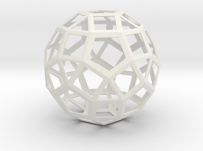 lawal 92 mm v2 skeletal rhombicosidodecahedron 3d printed