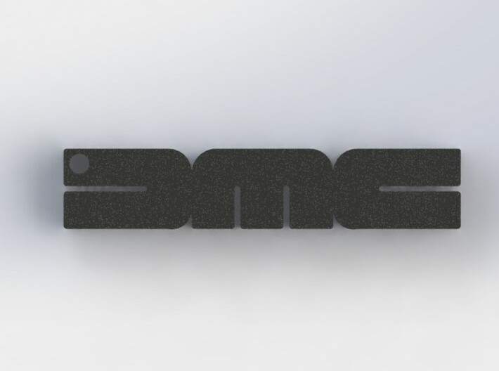 DMC Logo Keychain 3d printed 
