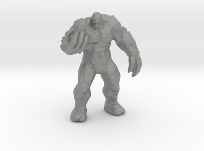 Clay Monster 50mm miniature model fantasy game rpg 3d printed