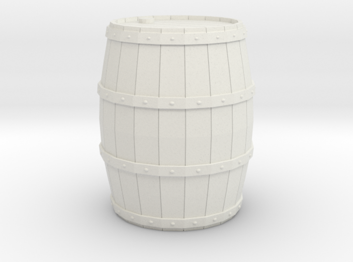 Miniature Barrel 2cm 3d printed