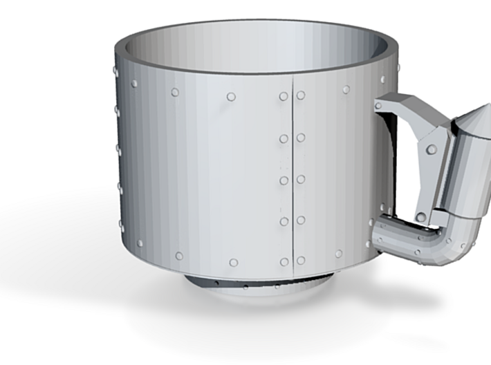 Steampunk / Industrial Coffee Mug (XL) 3d printed