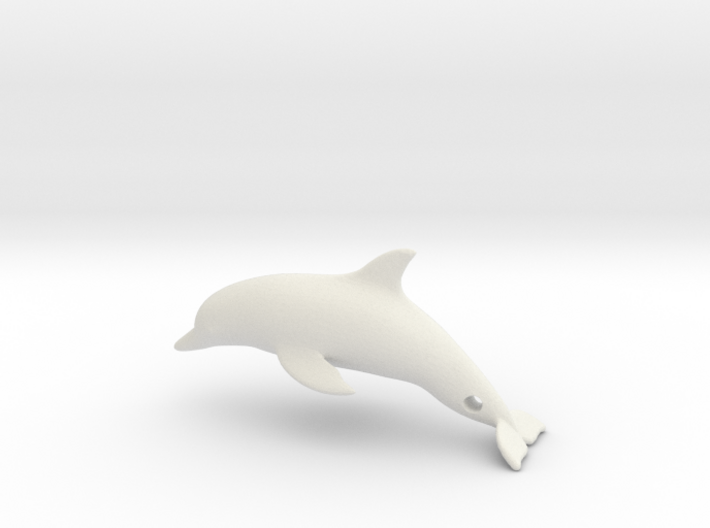 Dolphin Pendant 3d printed
