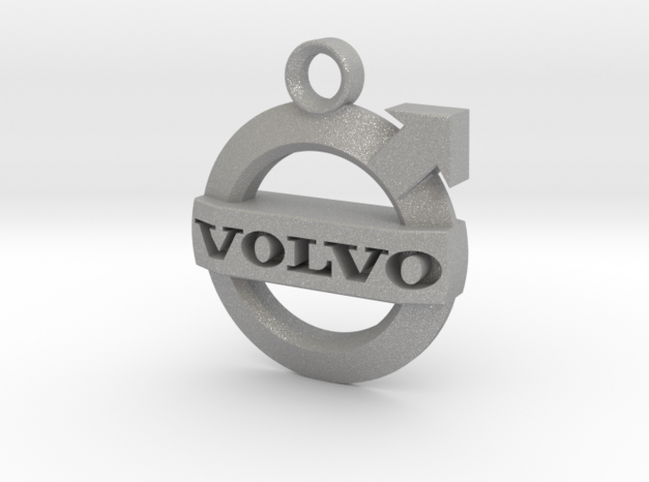 Volvo Iron Mark Badge Keychain 3d printed