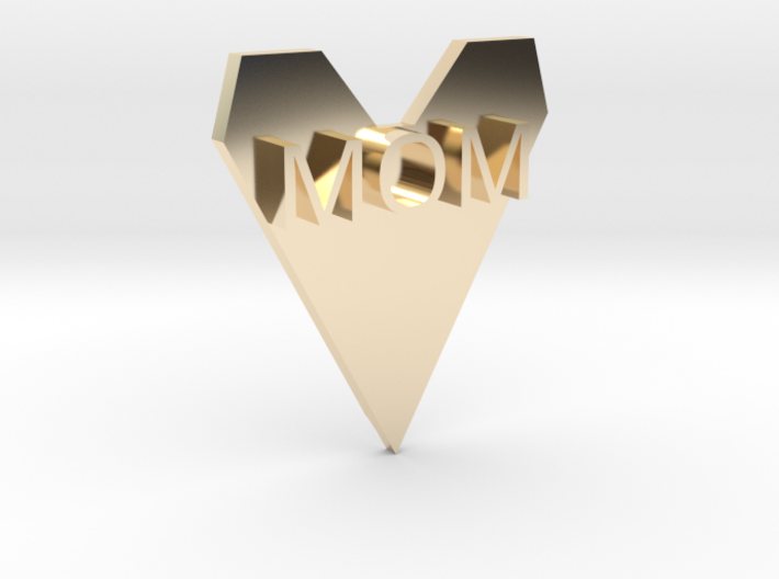Love Mom 3d printed