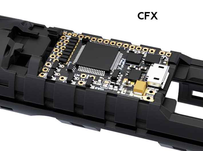 Revanted Chassis_CC 3d printed CFX doesn't need a holder