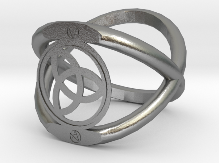 Wiccan Power Of Three Ring 3d printed