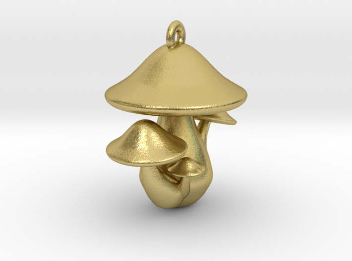 Mushroom Charm 3d printed