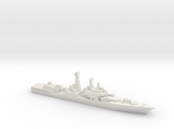 Udaloy II-class destroyer, 1/3000 3d printed