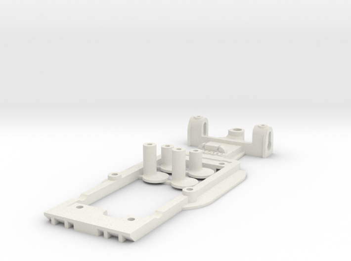 Chassis for Scalextric Lotus 98T& Camel Honda F1 3d printed 