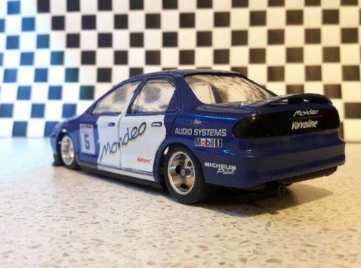 Chassis for classic Scalextric Ford Mondeo BTCC 3d printed 