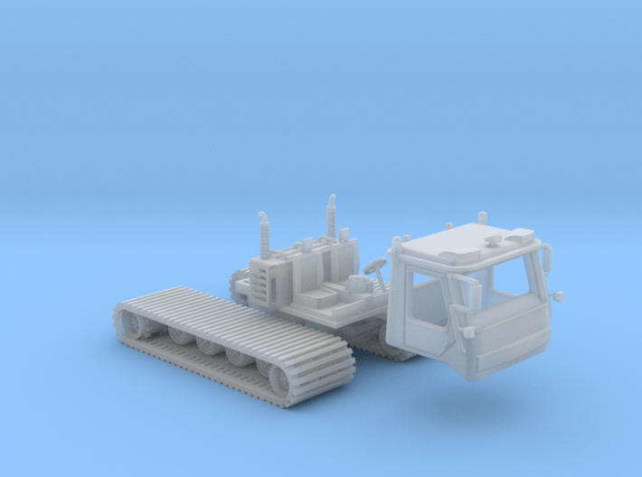 Snowcat Track Machine 1-72 Scale 3d printed 