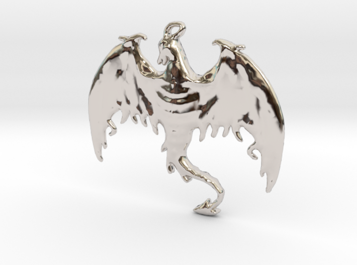 Dragon-Pendant 3d printed