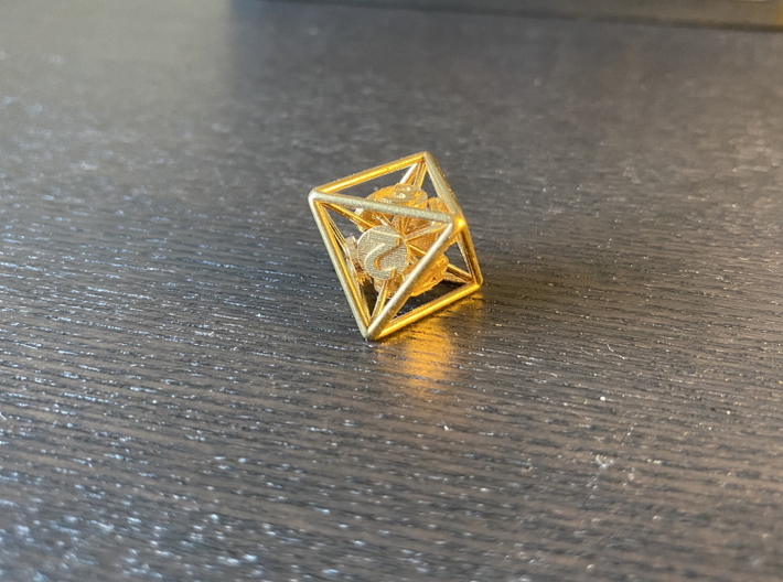 8-Sided Vector Die 3d printed 