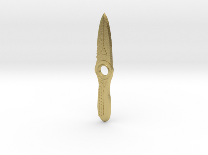 1:3 Survival Knife (Subnautica) 3d printed