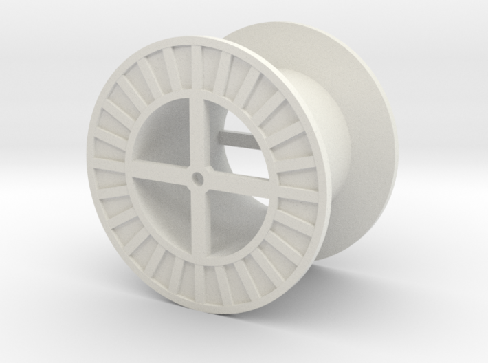 1:50 Cable Reel Empty 3d printed