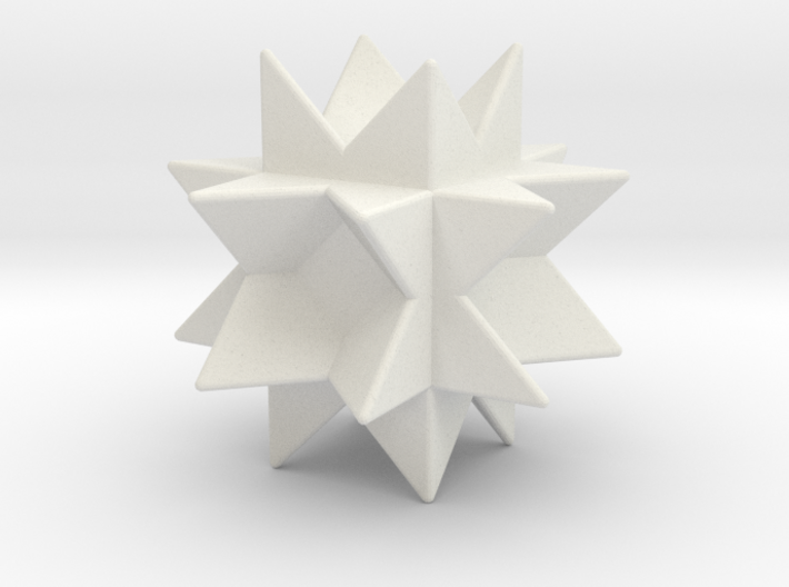 Sellated Truncated Hexahedron - 1 Inch V1 3d printed
