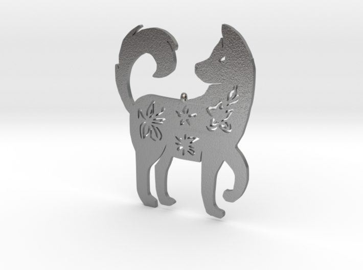 Chinese zodiac DOG sign pendant 3d printed